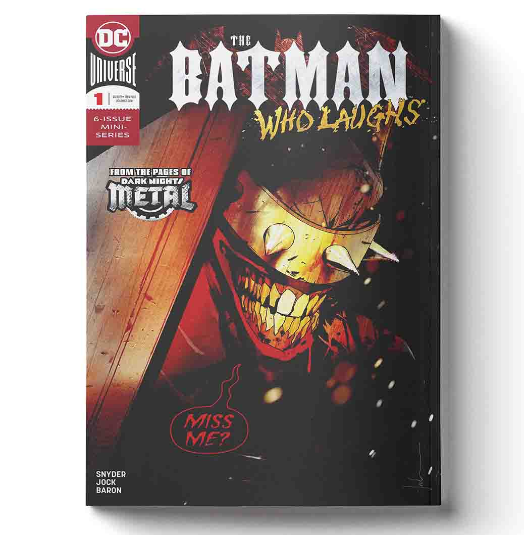 کمیک بتمنی که میخندد کمیک BATMAN WHO LAUGHS