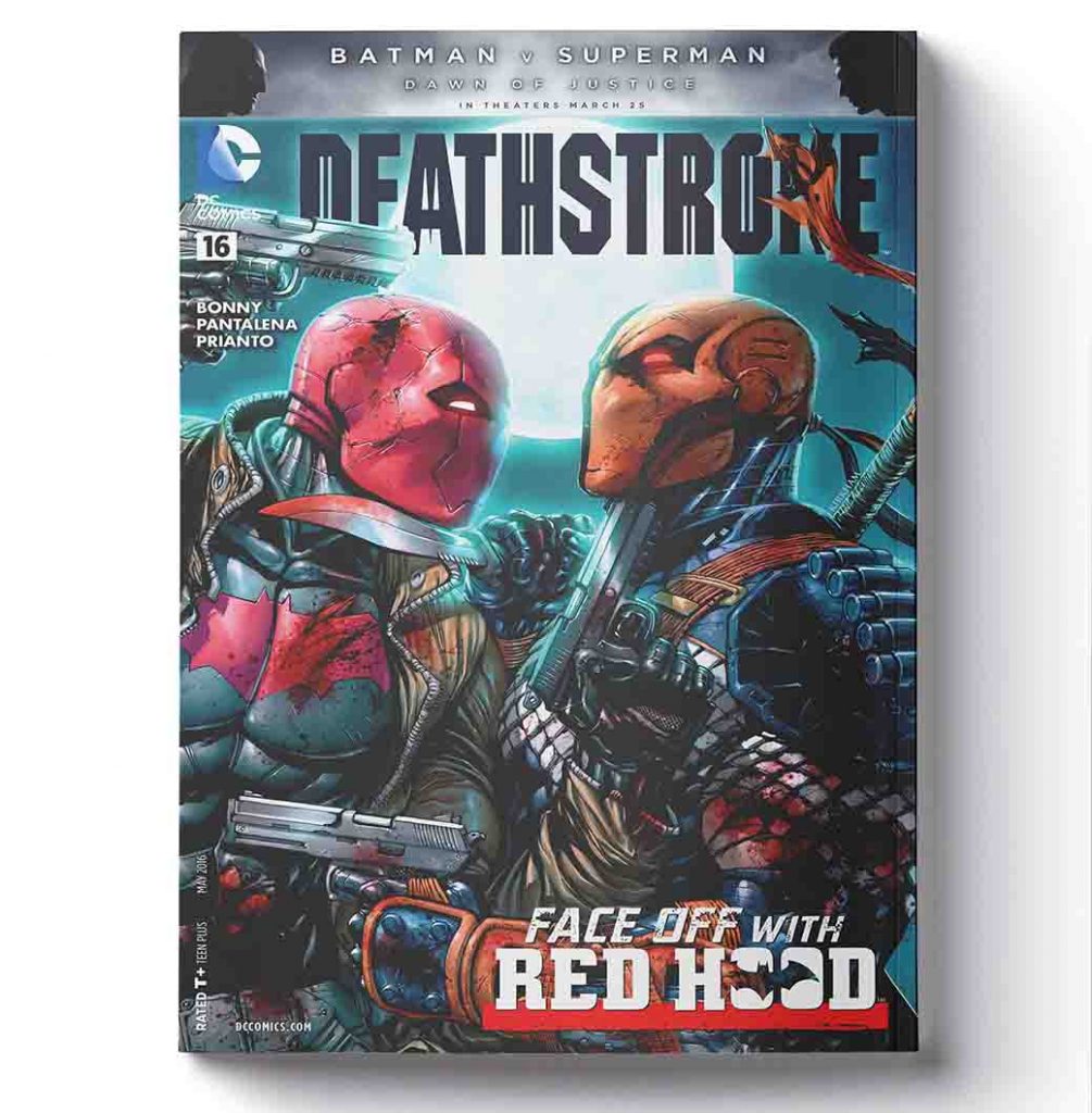 کمیک redhood vs deathstroke