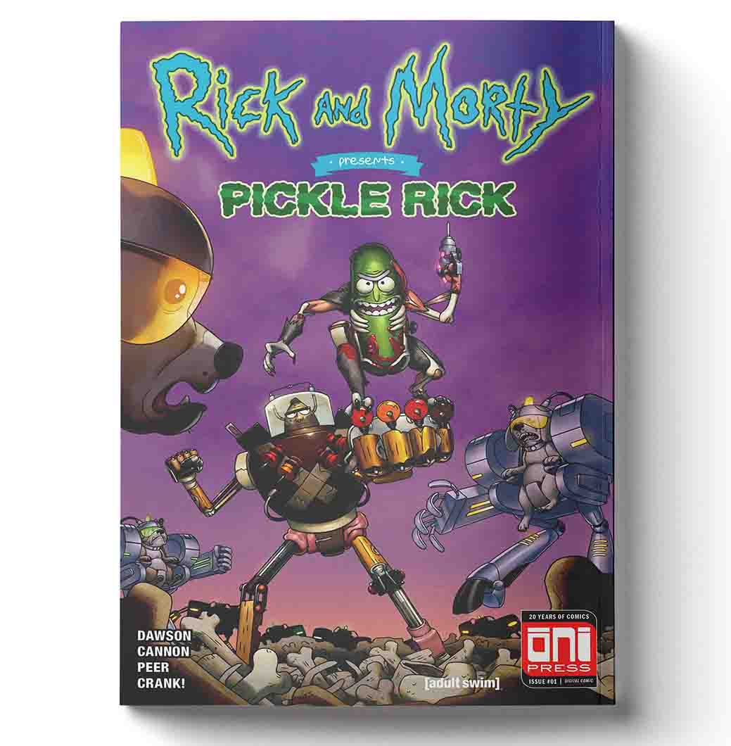 rick and morty (1) کمیک rick and morty: pickle rick