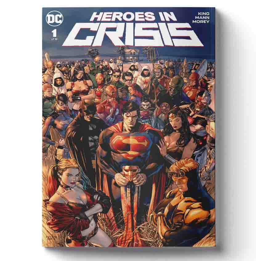 11 کمیک heroes in crisis