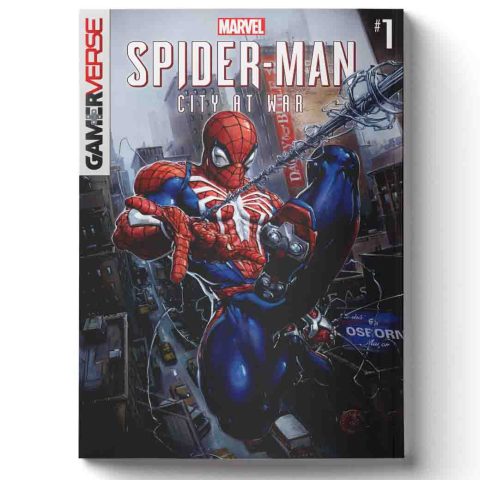 کمیک spiderman city at war