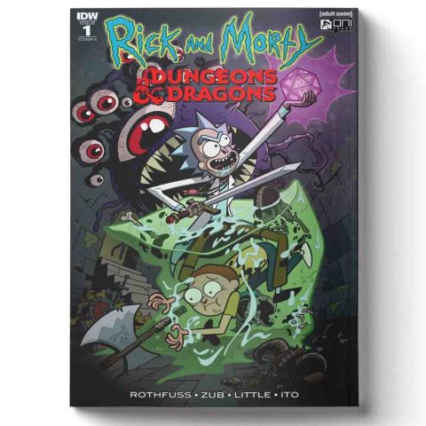 کمیک rick and morty dungeons dragons