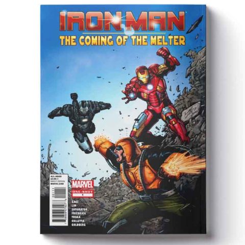 کمیک ironman: the coming of the melter