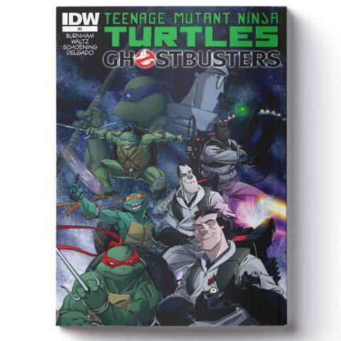 کمیک teenage mutant ninja turtles: ghostbusters