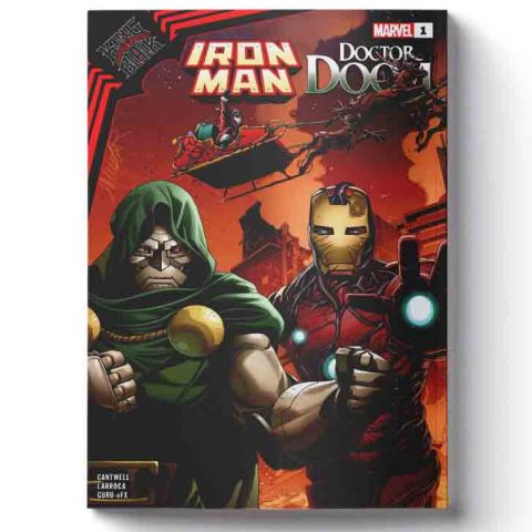 کمیک king in black: ironman & dr doom