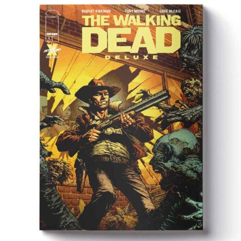 کمیک walking dead deluxe