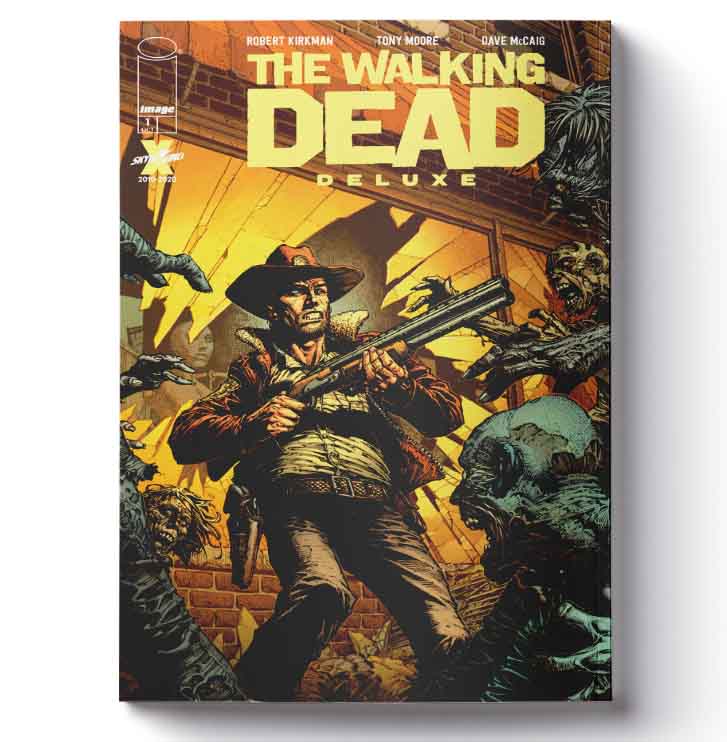 213 کمیک walking dead deluxe