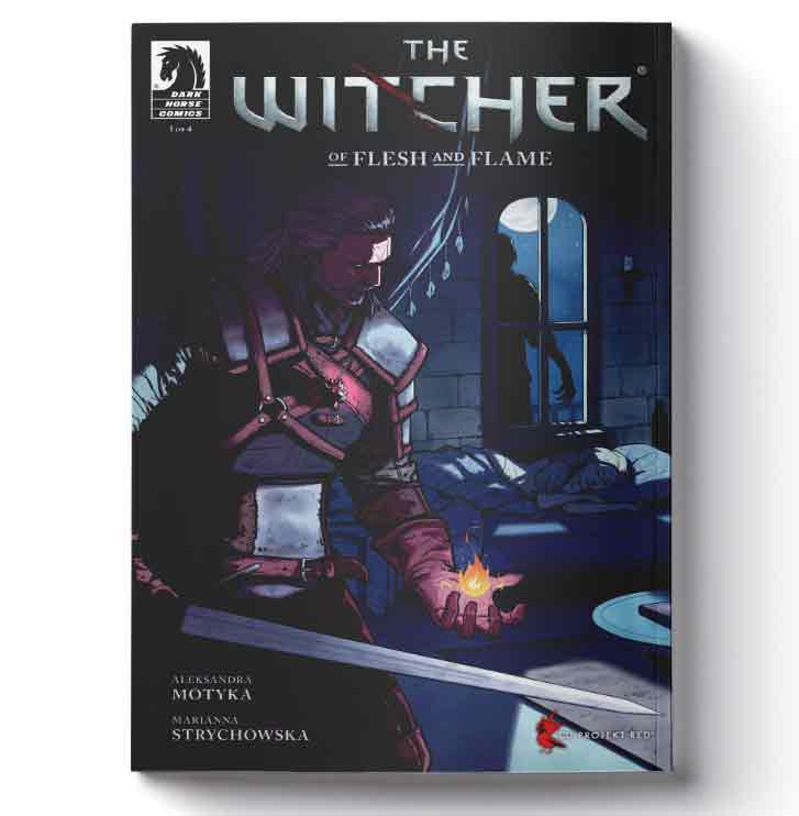 6547 کمیک witcher: of the flesh and flame