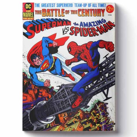 کمیک superman vs amazing spiderman