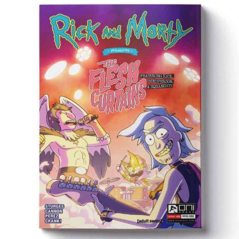 کمیک rick morty: the flesh curtains