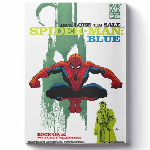کمیک spiderman blue