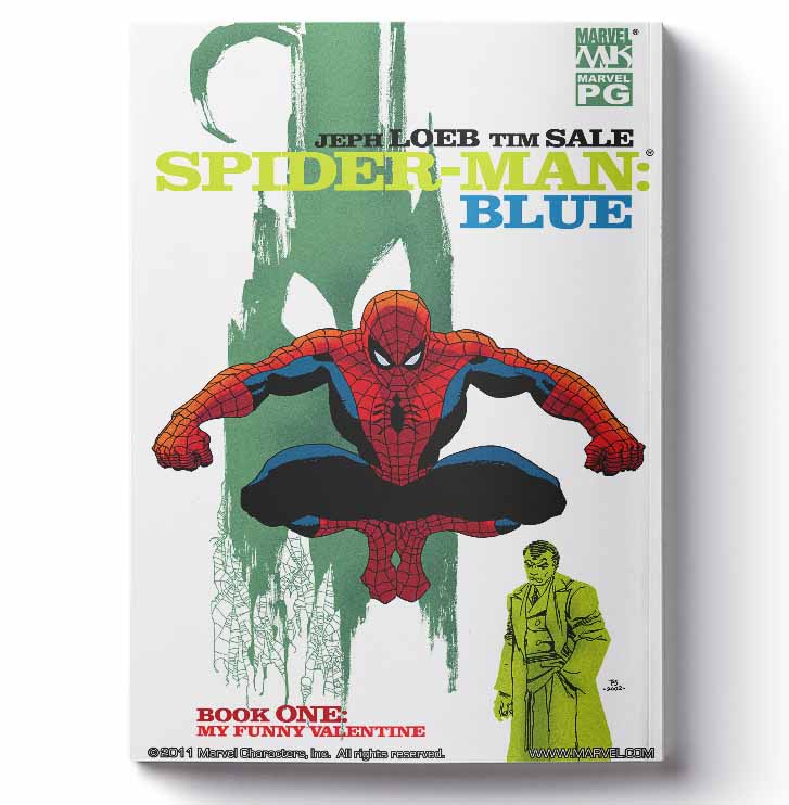 54526547 کمیک spiderman blue