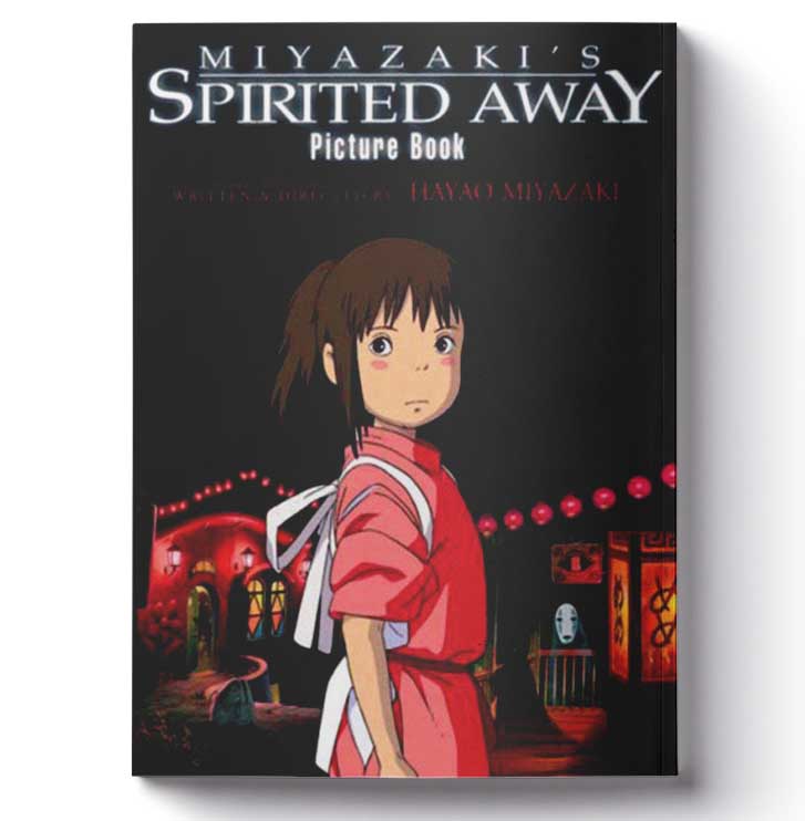 ewf کتاب spirited away picture book